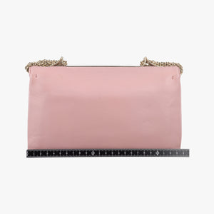 Pre-owned Valentino Rockstud Va Va Voom Pink Leather shoulderbag | stylenewstar