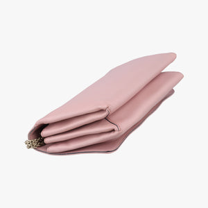Pre-owned Valentino Rockstud Va Va Voom Pink Leather shoulderbag | stylenewstar