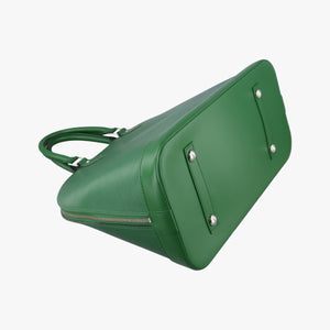 Pre-owned Louis Vuitton Alma GM green epi M40627 handbag | stylenewstar