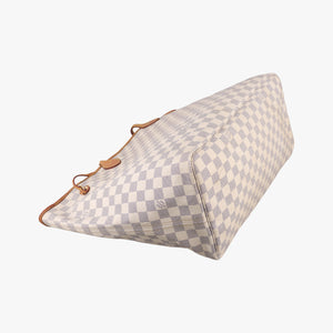 Secondhand Louis Vuitton NEVERFULL GM Azur Damier Canvas N51108 shoulderbag | stylenewstar