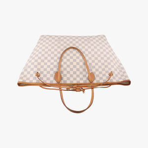 Secondhand Louis Vuitton NEVERFULL GM Azur Damier Canvas N51108 shoulderbag | stylenewstar