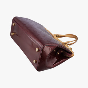 Pre-owned Louis Vuitton Brea MM ROUGE FAUVISTE Vernis M91690 shoulderbag | stylenewstar