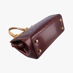 Pre-owned Louis Vuitton Brea MM ROUGE FAUVISTE Vernis M91690 shoulderbag | stylenewstar