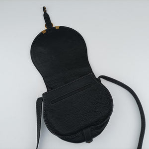 Pre-owned Chloe Mercy Black Leather shoulderbag | stylenewstar