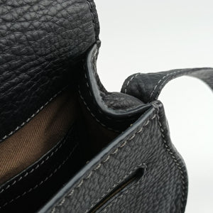 Pre-owned Chloe Mercy Black Leather shoulderbag | stylenewstar