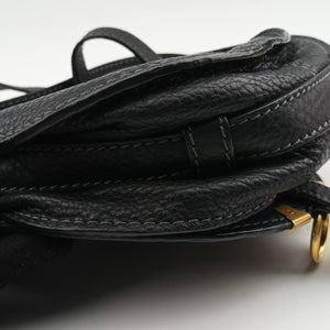 Pre-owned Chloe Mercy Black Leather shoulderbag | stylenewstar