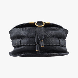 Pre-owned Chloe Mercy Black Leather shoulderbag | stylenewstar