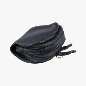 Pre-owned Chloe Mercy Black Leather shoulderbag | stylenewstar