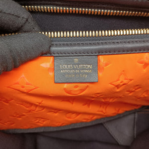 Pre-owned Louis Vuitton Scuba MM Orange Leather×Microfiber M92803 shoulderbag | stylenewstar