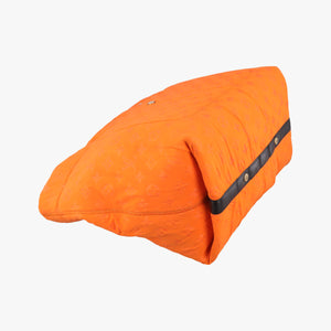 Pre-owned Louis Vuitton Scuba MM Orange Leather×Microfiber M92803 shoulderbag | stylenewstar