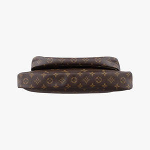 Pre-owned Louis Vuitton MULTI POCHETTE ACCESSOIRES MARRON×khaki Monogram Canvas M44840 shoulderbag | stylenewstar