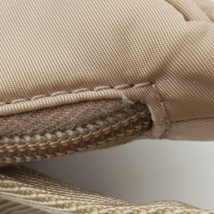 Pre-owned Prada Re-Edition 2005 Re-Nylon Bag Beige nylon 1BH204 handbag | stylenewstar