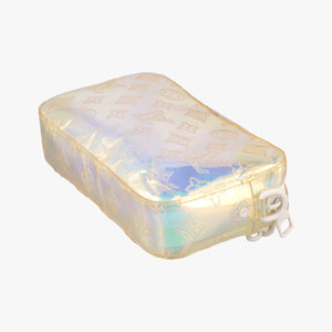 Pre-owned Louis Vuitton Pochette Volga prism pvc vinyl M55261 clutchbag | stylenewstar