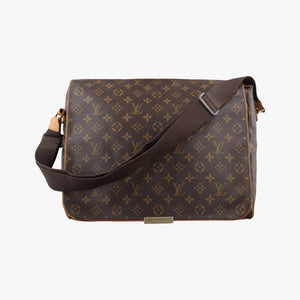 Pre-owned Louis Vuitton ABBESSES brown Monogram Canvas M45257 shoulderbag | stylenewstar