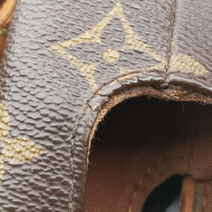 Pre-owned Louis Vuitton ABBESSES brown Monogram Canvas M45257 shoulderbag | stylenewstar