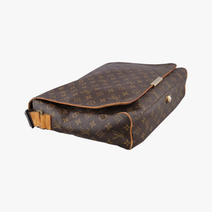 Pre-owned Louis Vuitton ABBESSES brown Monogram Canvas M45257 shoulderbag | stylenewstar