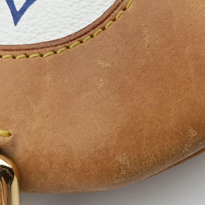 Pre-owned Louis Vuitton CLAUDIA white Monogram Multicolor M40193 shoulderbag | stylenewstar