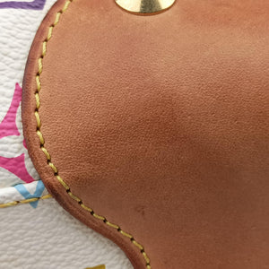 Pre-owned Louis Vuitton JUDY MM white Monogram Multicolor M40255 shoulderbag | stylenewstar