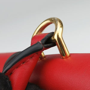 Pre-owned Louis Vuitton Locky BB Monogram/Brown×Coqulicot Monogram canvas×calf leather M44322 shoulderbag | stylenewstar