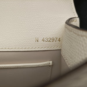 Pre-owned Valextra Iside Beige Calfskin shoulderbag | stylenewstar
