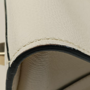 Pre-owned Valextra Iside Beige Calfskin shoulderbag | stylenewstar