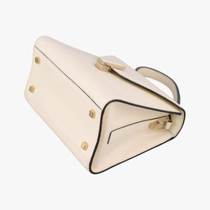 Pre-owned Valextra Iside Beige Calfskin shoulderbag | stylenewstar