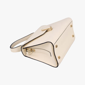 Pre-owned Valextra Iside Beige Calfskin shoulderbag | stylenewstar