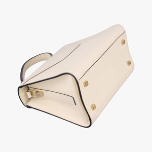 Pre-owned Valextra Iside Beige Calfskin shoulderbag | stylenewstar