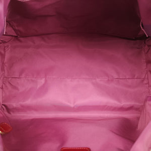 Pre-owned Christian Dior Trotter Monogram Burgundy PVC coated canvas handbag | stylenewstar