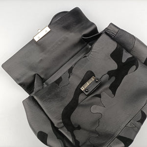 Pre-owned Valentino Rockstud Black Canvas×Leather shoulderbag | stylenewstar
