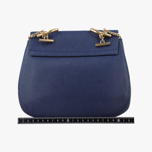 Secondhand Chloe DREW Navy Leather shoulderbag | stylenewstar