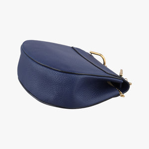 Secondhand Chloe DREW Navy Leather shoulderbag | stylenewstar