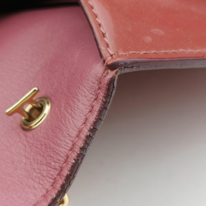 Secondhand Ferragamo Ginny Vara Red Leather shoulderbag | stylenewstar