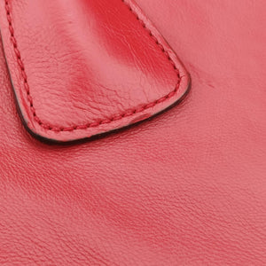 Secondhand Prada Twin Pocket Winged Tote Red Leather BN2619 handbag | stylenewstar