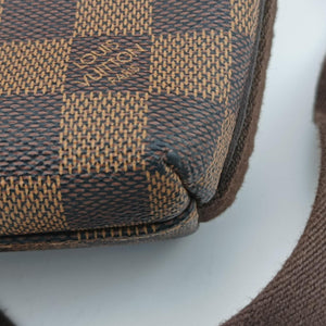 Pre-owned Louis Vuitton Trotter Bobur EBENE Damier Canvas N41135 shoulderbag | stylenewstar