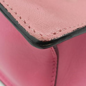 Vintage Miu Miu Miu Lady Pink×multicolor Leather shoulderbag | stylenewstar