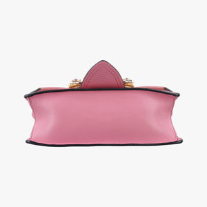 Vintage Miu Miu Miu Lady Pink×multicolor Leather shoulderbag | stylenewstar