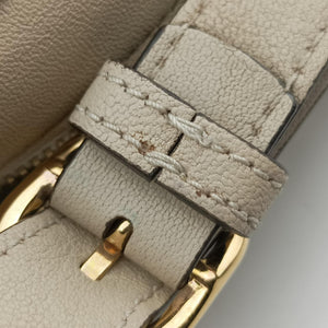Pre-owned Gucci Blondie Beige Leather 742360 shoulderbag | stylenewstar