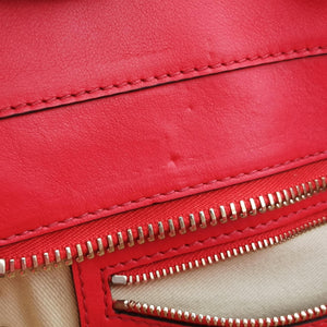 Secondhand Valentino Rockstud Red Leather shoulderbag | stylenewstar
