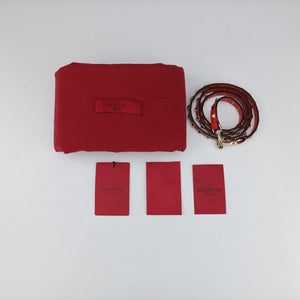 Secondhand Valentino Rockstud Red Leather shoulderbag | stylenewstar