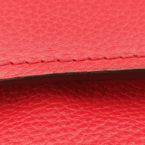 Vintage Celine Luggage Mini Shopper Red Leather handbag | stylenewstar