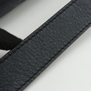 Pre-owned Gucci GG Imprime Messenger Navy PVC coated canvas 201448 shoulderbag | stylenewstar