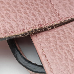 Pre-owned Gucci Swing Pink Leather 354408 handbag | stylenewstar