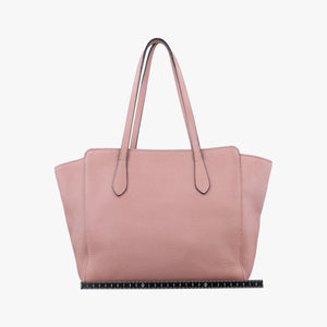 Pre-owned Gucci Swing Pink Leather 354408 handbag | stylenewstar