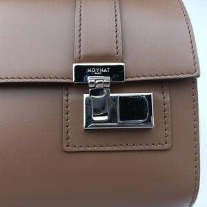 Pre-owned Moynat Cabotin Cognac Calfskin shoulderbag | stylenewstar