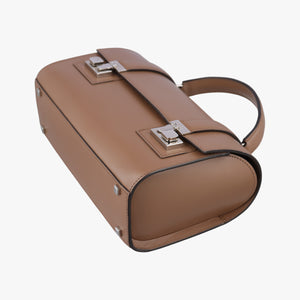 Pre-owned Moynat Cabotin Cognac Calfskin shoulderbag | stylenewstar