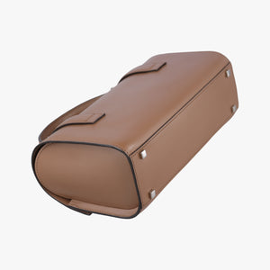 Pre-owned Moynat Cabotin Cognac Calfskin shoulderbag | stylenewstar