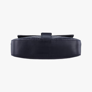 Pre-owned Gucci GG Plus GG Supreme Navy Leather 406368 shoulderbag | stylenewstar