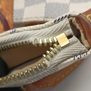 Pre-owned Louis Vuitton Figheri PM Azur Damier Canvas N41176 shoulderbag | stylenewstar