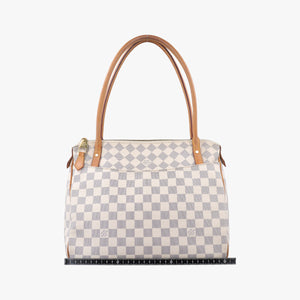 Pre-owned Louis Vuitton Figheri PM Azur Damier Canvas N41176 shoulderbag | stylenewstar